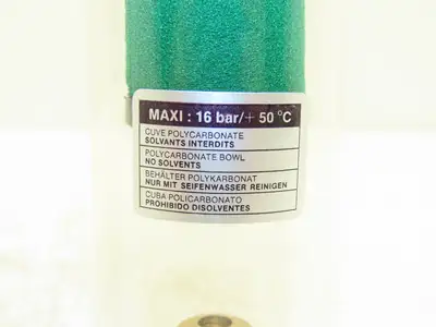 Rexroth 5350144000 Pneumatic Filter Lubricator 1/2"NPT Compressed Air Treatment
