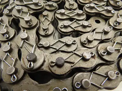 SDRC SDRC 80 # 80 Roller Chain 10 Ft Length w Connecting Links Cotter Pin