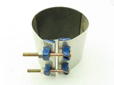 Smith Blair 245 Redi-Clamp 6" Pipe Repair Clamp 304 Stainless Steel