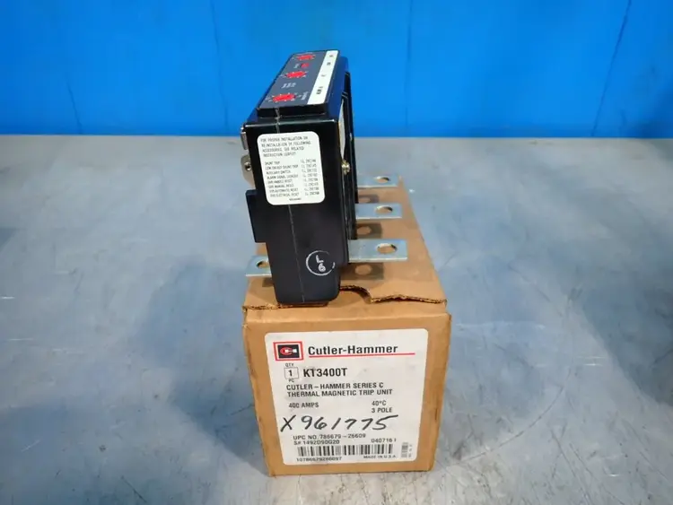 Used CUTLERHAMMER KT3400T Circuit Breaker Parts Ohio US | HGR 24 #878303