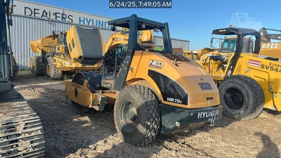 Used 2022 HYUNDAI HR70C Single Drum Rollers Texas US | National Equipment Dealers #1422900