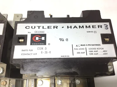 CUTLER-HAMMER C832KN9 Contactor 200A 3PH REVERSING CONTACTOR
