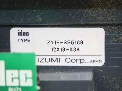 IDEC ZY1E-SS5169 Operation Panel Clamp Unclamp Teaching Monitoring Mode