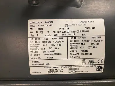 New | in-Stock US MOTORS D40P1DS Industrial Controls | Surplus Asset Holdings #1221161