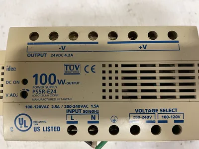 IDEC PS5R-E24 100W Power Supply 24V 100-120/200-240VAC