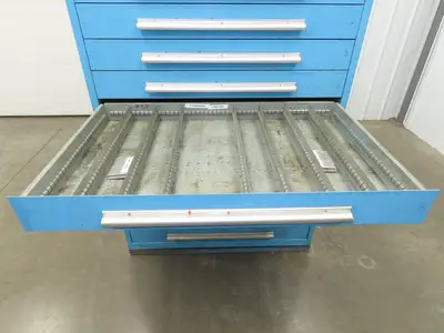 Nu-Era Modular Tool Storage Cabinet 11 Drawer 45x28x61" Stanley Vidmar