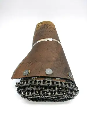New | in-Stock Portec Conveyor Belt w/ Chain 17-3/4" Wide Conveyor Parts Michigan US | Maverick Industrial Sales #1398166