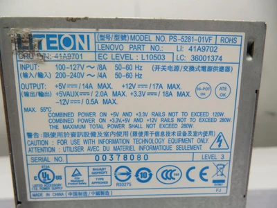 Used LITEON _UNKNOWN_ AC/DC Power Supplies | OCO Industrial #1656840