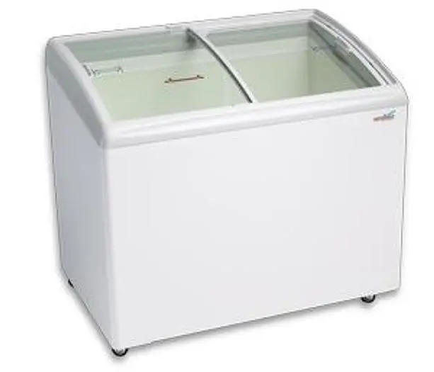 Curved Lid Display Freezer 8.4 cu. ft