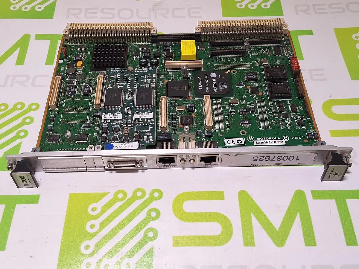 MOTOROLA 84-W8403F01E PCI MEZZANINE CARD WITH FAB 0350-1589B CIRCUIT BOARD
