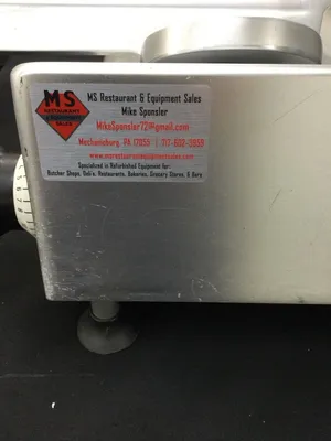 Bizerba SE12 Commercial Deli Meat Slicer Refurbished