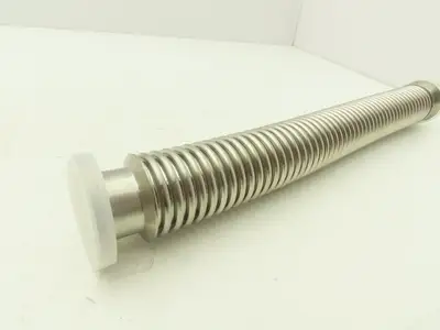 Kurt J. Lesker 1"ID Hydraulically Formed Bellows 0.08" Wall Flanged NW 25 ISO-QF