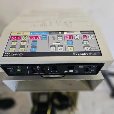Used CONMED Conmed Aspen Excalibur Plus PC Electrosurgical Generator With Footswitch Electrosurgical / Cautery Texas US | PT Medical Technologies #1458861