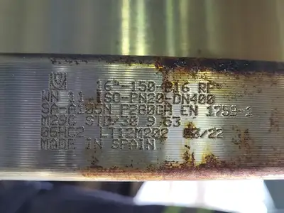 16" Class 150 RF Weldneck Flange