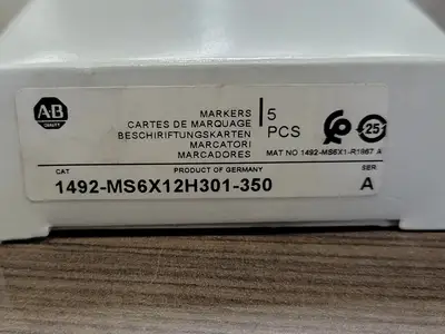 NEW ALLEN-BRADLEY 1492-MS6X12H301-350