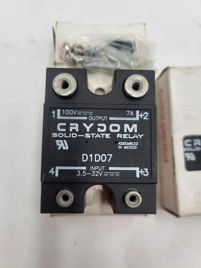 New | in-Stock CRYDOM CRYDOM SOLID STATE RELAY D1D07 *NEW IN ORIGINAL BOX* Relays & Switches | ND Industrial Surplus #1216448