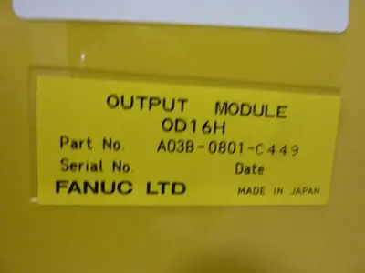 USED FANUC A03B-0801-C449
