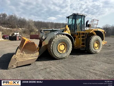 Used 2008 DEERE 844J Wheel Loaders New Jersey US | Proxy Equipment #1388587