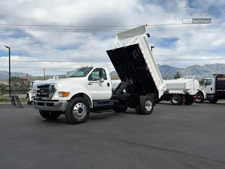 Used 2014 FORD F750 SD Dump trucks California US | Lillo Machinery #1403757