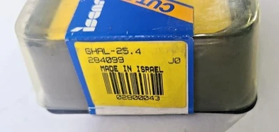 ISCAR GHAL 25.4 Indexable Turning Grooving Cut Off Self Grip Tool Holder New