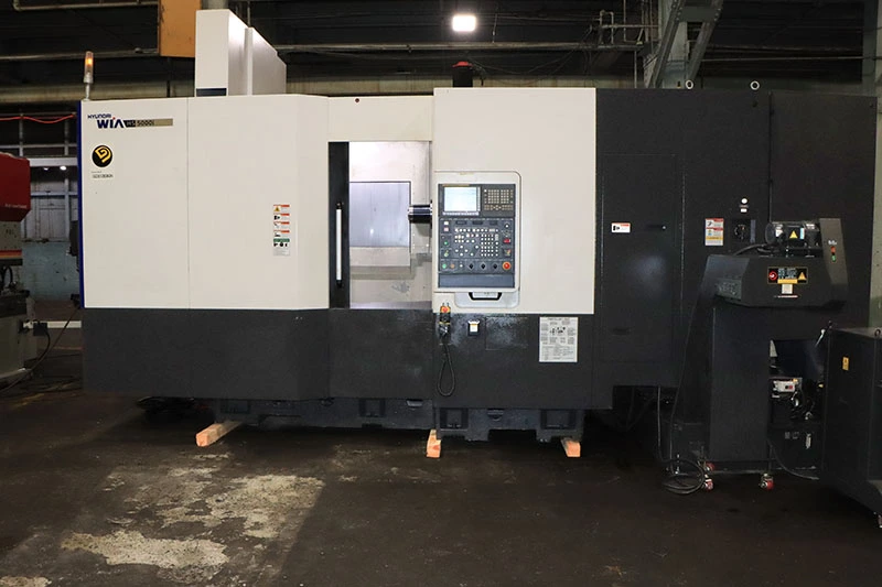 Used 2015 Hyundai-Wia HS5000i 4-Axis Horizontal Machining Centers New Jersey US | Machinery Values #1144941