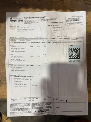 USED EAGLE BENDING A39378E1