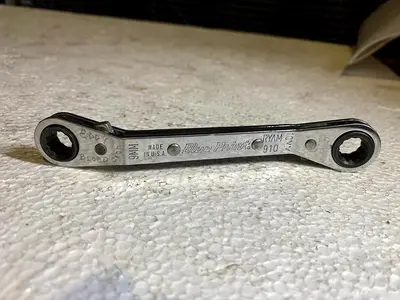Blue-Point tools USA 9 x 11mm 12pt Offset Ratcheting Wrench RYAM910