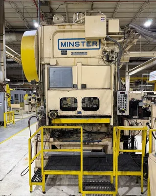 1986 MINSTER 150 TON SSDC PRESS Straight Side, Double Crank (Single Action) Presses | Timco, Inc. (3)