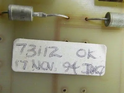 Burr Brown Leybold Heraeus 12P0749834 PC Board 73112 "A" 0753124