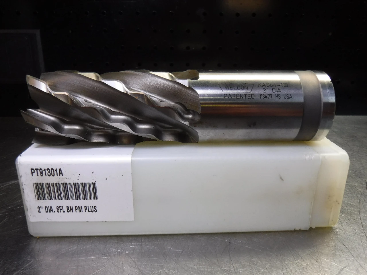 Hanita 2" Cobalt Chamfer Endmill 6 Flute KAS64-11B (LOC1805B)