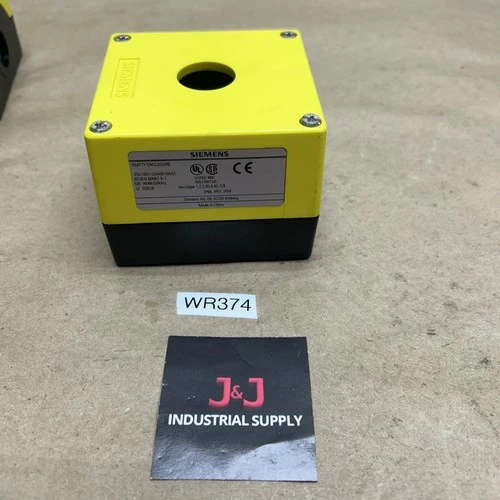 Used Siemens 3SU1801-0AA00-0AA2 Electrical Boxes | J&J Industrial Supply #499862