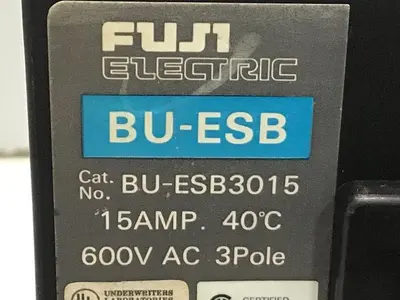 Used FUJI ELECTRIC BU-ESB3015 Circuit Breakers Michigan US | Ideal Machinery #600041