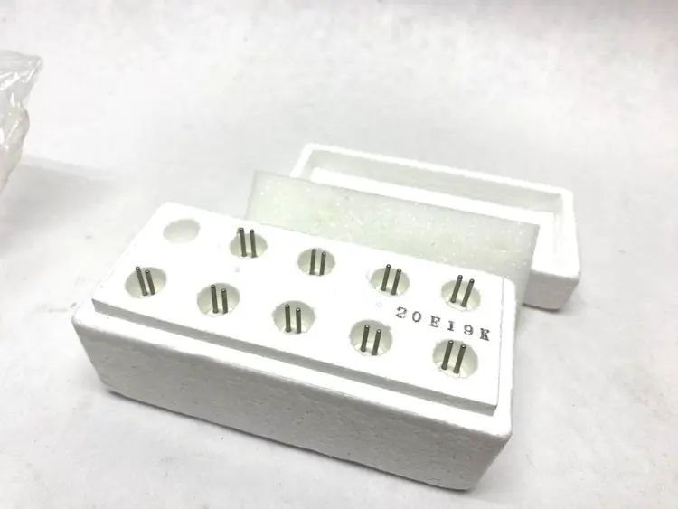 New | in-Stock HITACHI FILAMENT HAIRPIN SHAPE LOT OF 9 PCS FOR ELECTRON MICROSCOPE Electron Microscopes | Maverick Industrial Sales #1109431