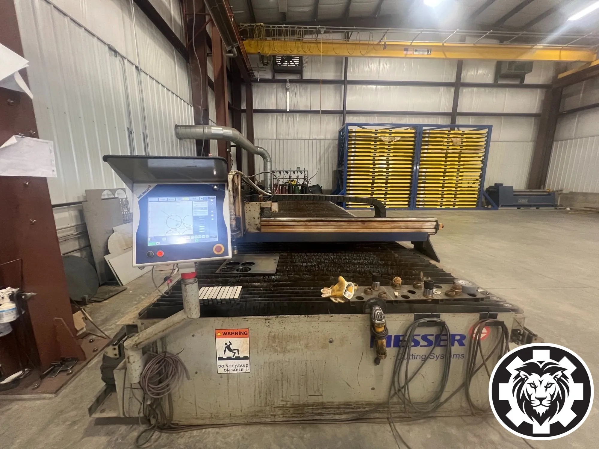 6’ x 25’ Messer Edgemax Plasma, 2012 – HPR260XD