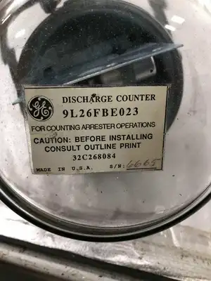 GE General Electric 9L26FBE023 Discharge Counter
