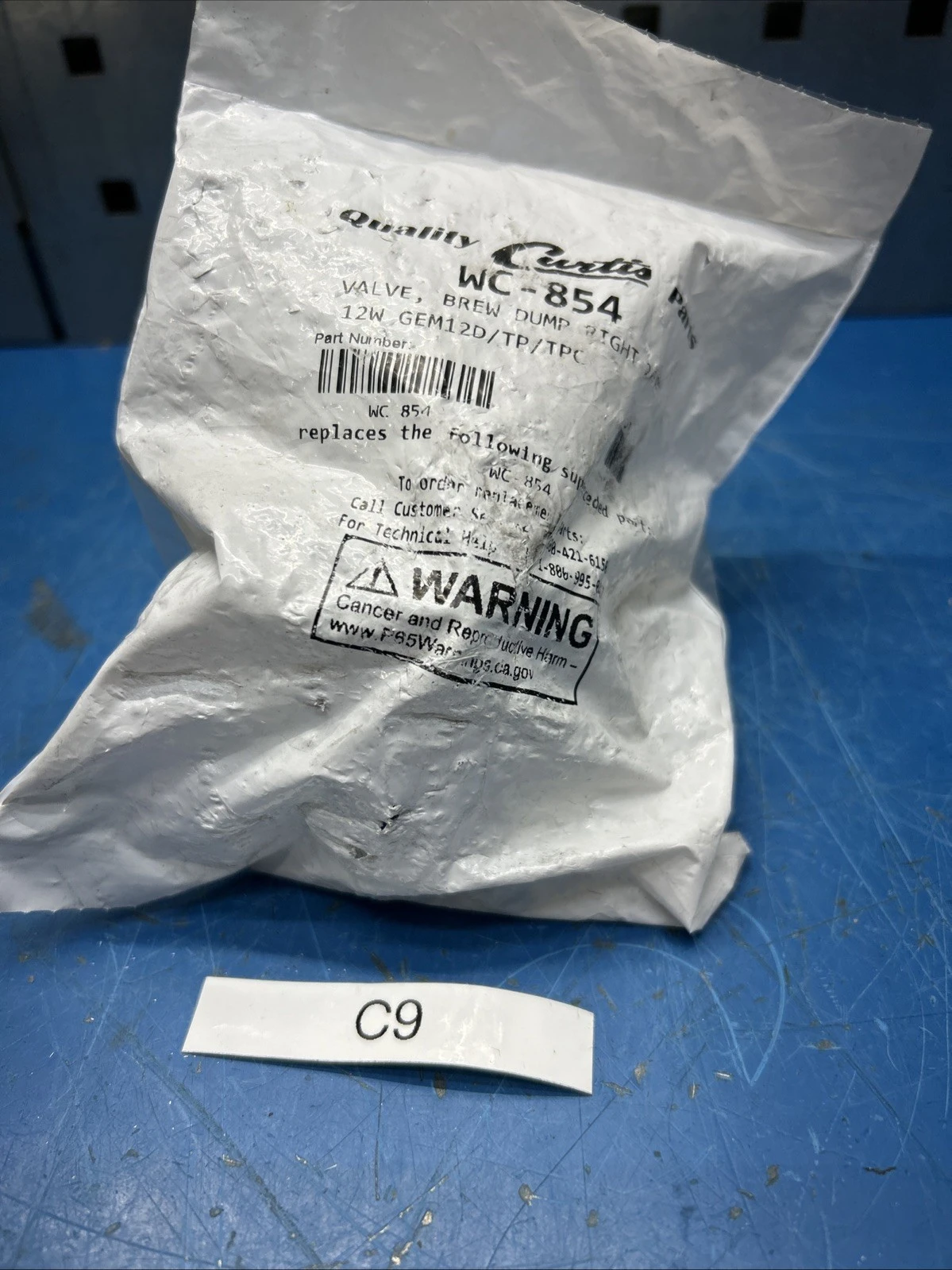 NEW WILBUR CURTIS WC-854