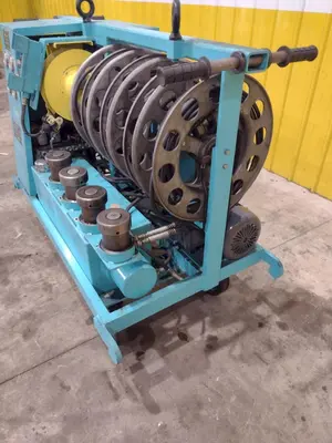 40 TON MODERN HYDRAULICS 4 CYLINDER PORTABLE HYDRAULIC DIE SETTING & SEPARATING SYSTEM: STOCK #23776