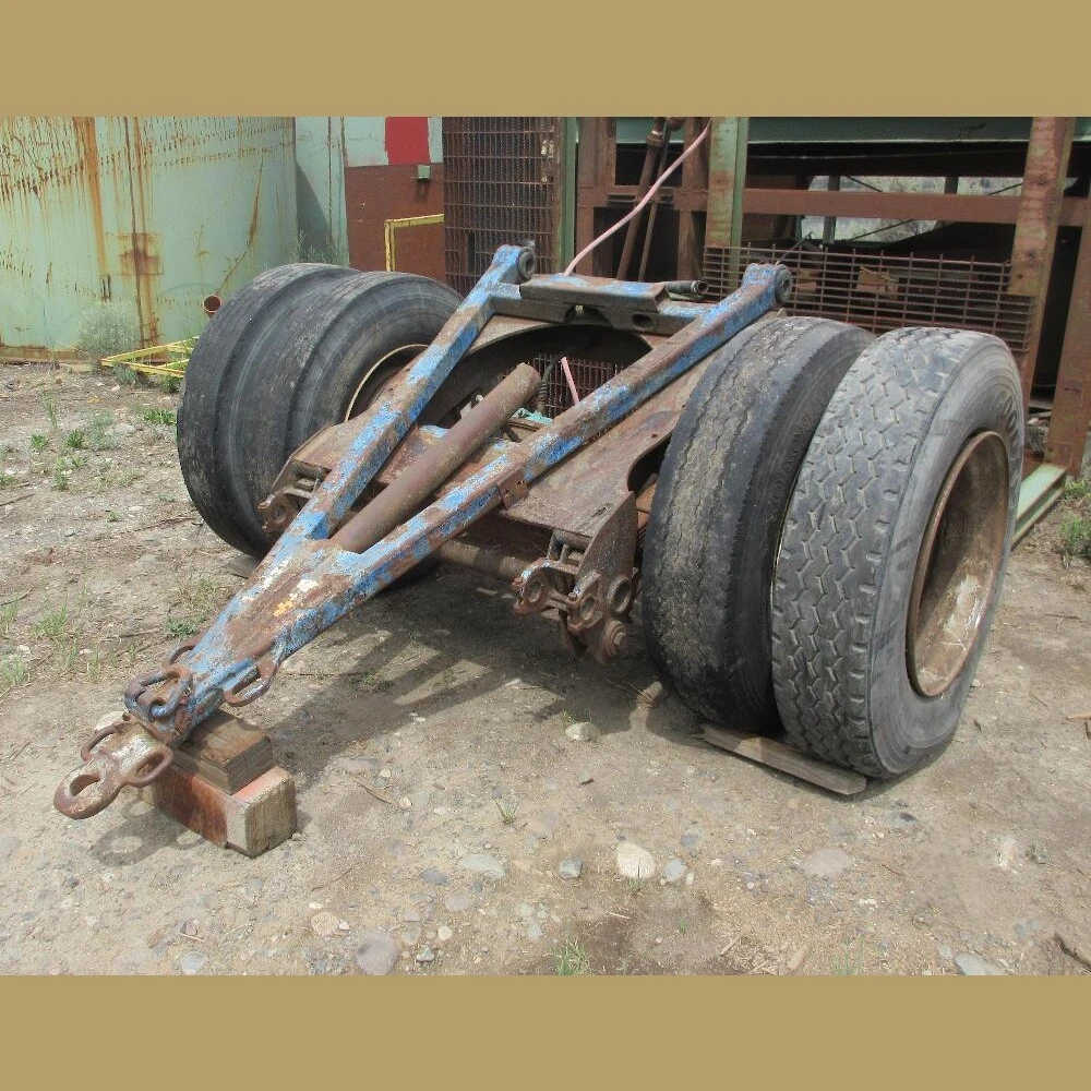 Single Axle Converter Dolly with Fifth Wheel Assembly