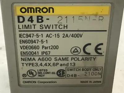 USED OMRON D4B-2115N-R
