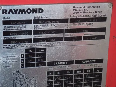 USED RAYMOND R40C40TT