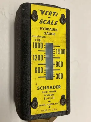 New | in-Stock SCHRADER BELLOWS 1800-300 Universal Pressure Meters Ohio US | Surplus Asset Holdings #1403162