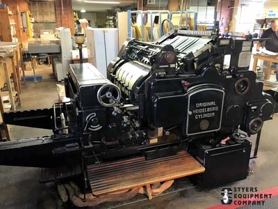 1955 HEIDELBERG S DIE CUTTER | Styers Equipment Company (1)