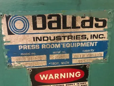 USED DALLAS DPR 600-30/DPS-2 1/4-7-30/DR-430