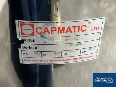 USED Capmatic Capmatic Monoblock Filler, Plugger, Capper, Model Bambino