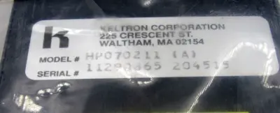 NEW KELTRON CORPORATION HP070211 CPU MODULE