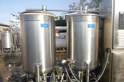 CIP, 2-Tank, 120 Gallon, 316 S/st, Baxter Highland #S744095