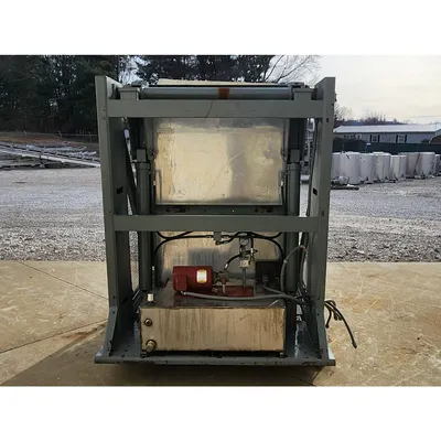 Used Tubar Hydraulic Box Dumper - 2000LB Capacity