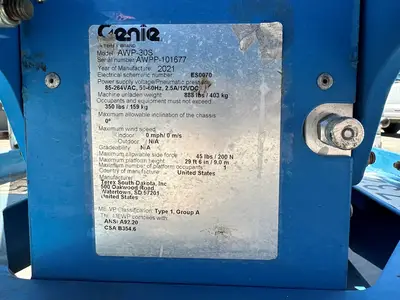 Used GENIE AWP-30S Aerial Work Platforms Utah US | Global Remarketing #1285335