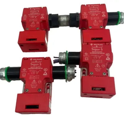 USED ALLEN BRADLEY 440K-T11208B SAFETY SWITCH TROJAN 5 440KT11208 LOT OF 4