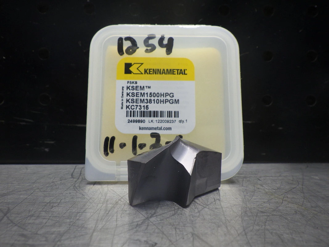 Kennametal Carbide 15mm Drill Insert KSEM1500HPG KC7315 (LOC1066A)